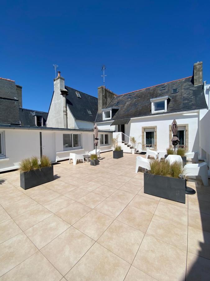 Votre Mini Maison En Plein Coeur Du Centre Ville -Terrasse - Et Parking Prive Sur Place Clos - Draps Et Menage Inclus Concarneau Luaran gambar