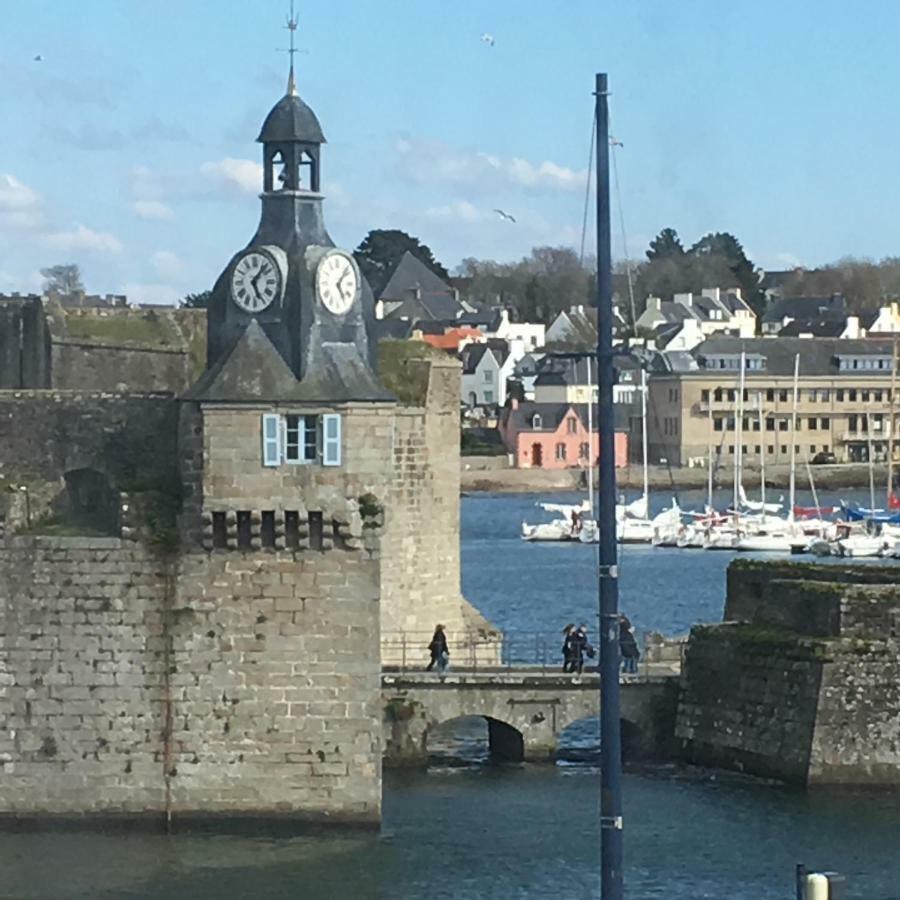 Votre Mini Maison En Plein Coeur Du Centre Ville -Terrasse - Et Parking Prive Sur Place Clos - Draps Et Menage Inclus Concarneau Luaran gambar
